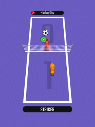 Foot Tennis 3D screenshot