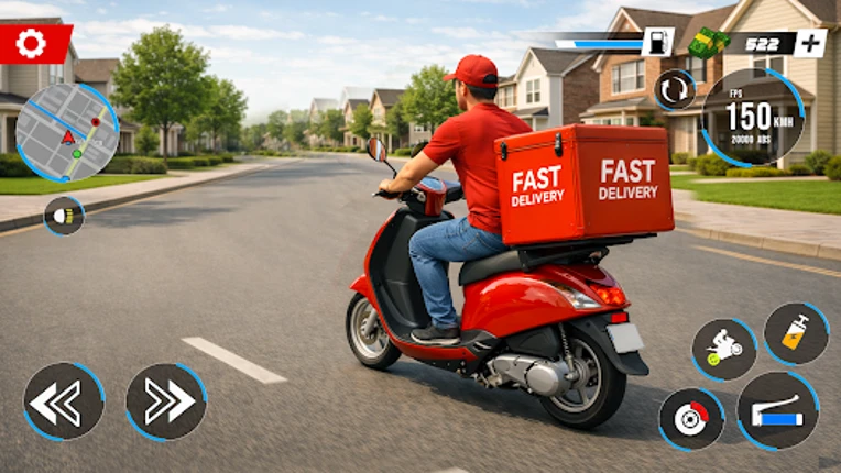 Pizza Delivery Rider Simulator Image