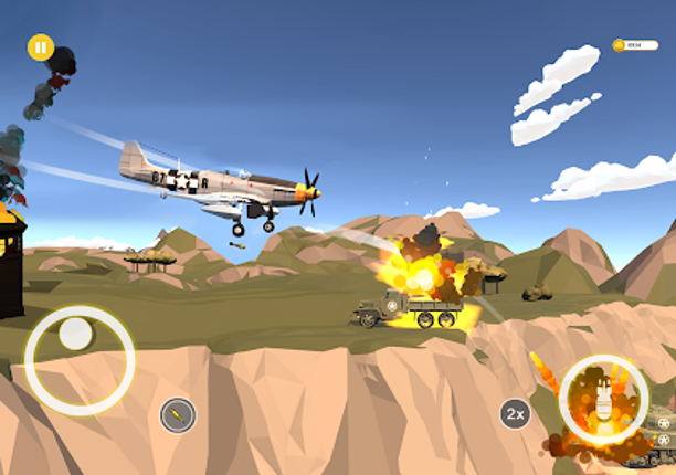 Ace bomber WW2 Warplanes games screenshot