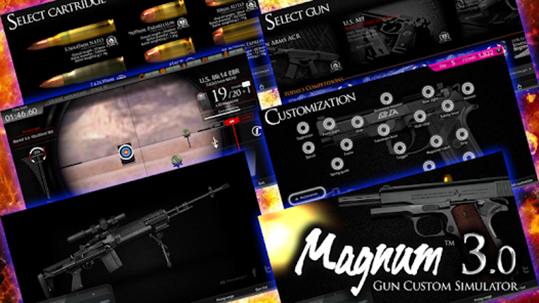 Magnum3.0 Gun Custom Simulator screenshot