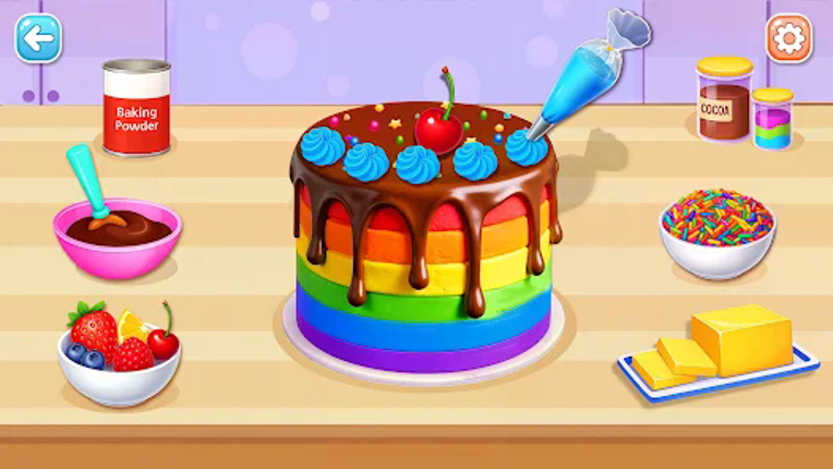 Birthday Cake Maker: Cake Game screenshot