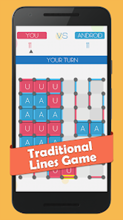 Dots and Boxes game screenshot