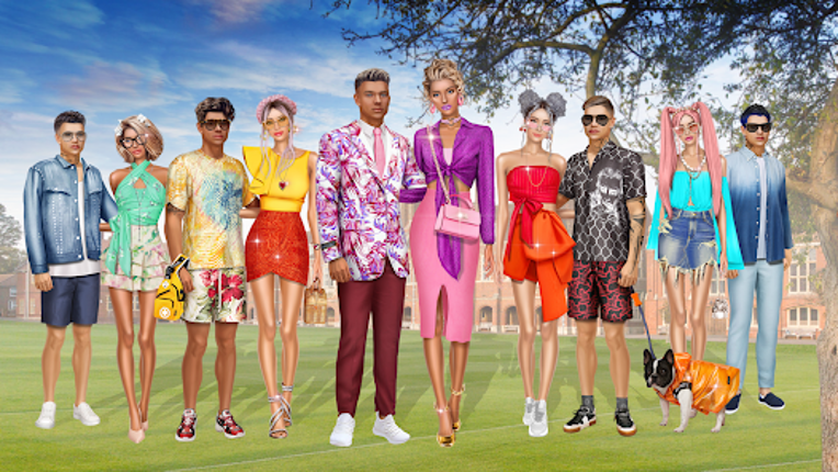 Rich College Couple Dress Up screenshot