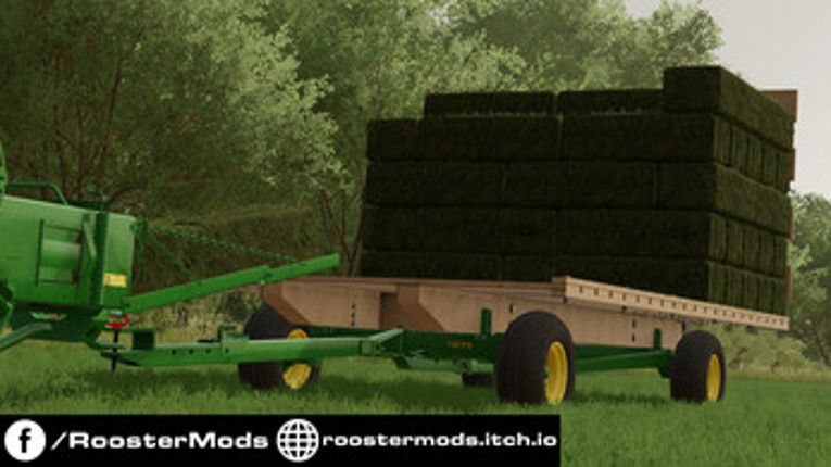 John Deere Hay Wagon Image