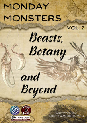 Monday Monsters Vol 2: Beasts, Botany, and Beyond PF1e Image
