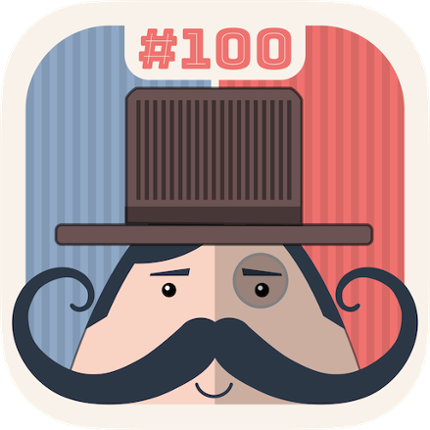 Mr. Mustachio : #100 Rounds Game Cover