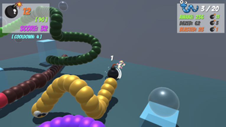 Worm-o-Blast! screenshot