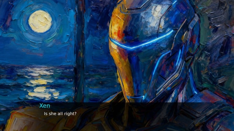 Guarded by the AI: Painted with Love screenshot