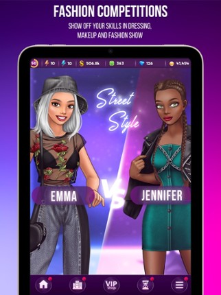 Lady Popular: Dress Up Game Image