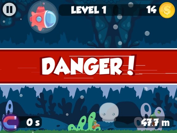 Little rainbow submarine run screenshot