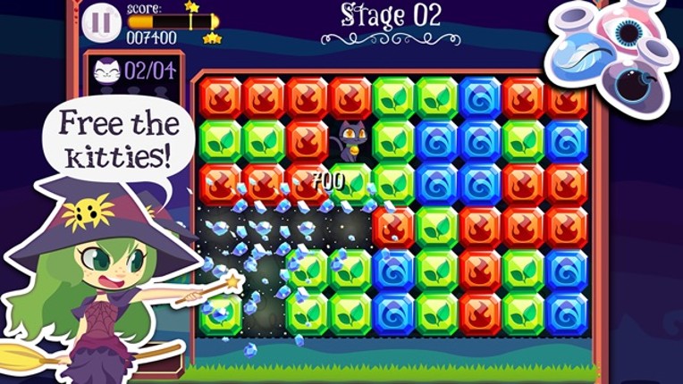 Magic Cats - Match 3 Puzzle Game with Pet Kittens Image