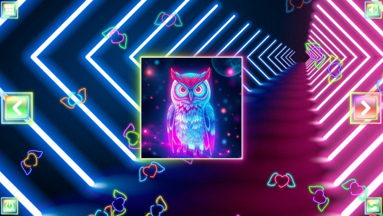 Neon Fantasy: Owls screenshot
