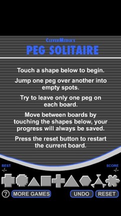 Peg Solitaire by CleverMedia Image