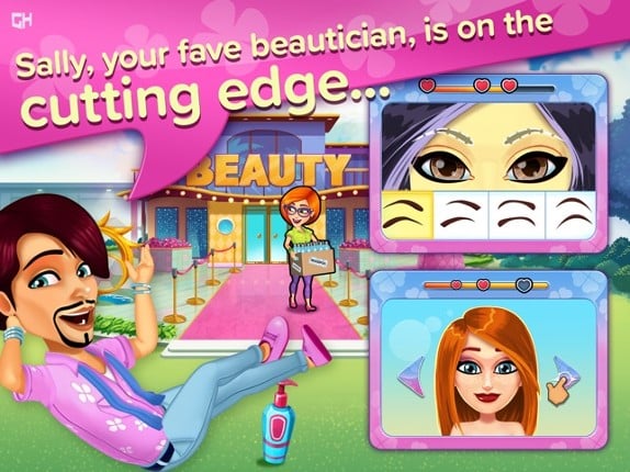 Sally's Salon: Kiss &amp; Make-Up screenshot