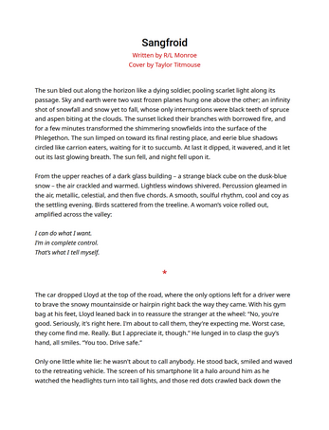 Sangfroid (18+) screenshot