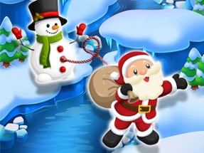 Santa SnowMan Jump Image