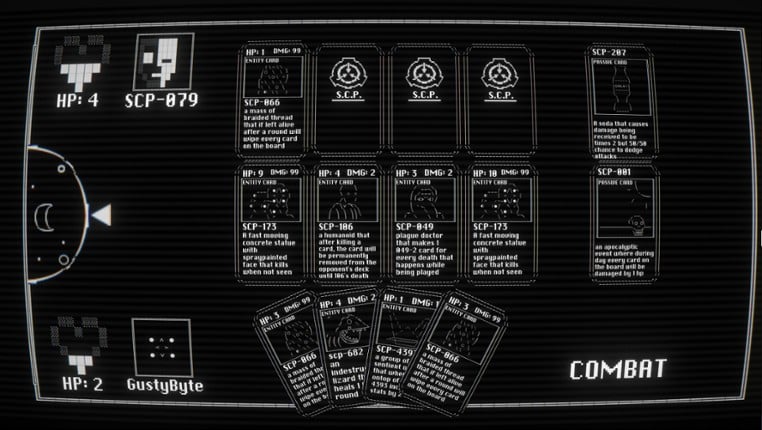 SCP: CARDTAINMENT BREACH screenshot