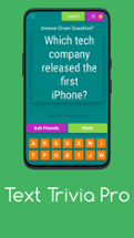 Text Trivia Pro Image