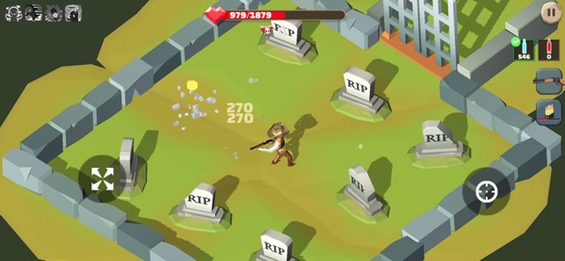 Zombie killer Deadland cowboy screenshot