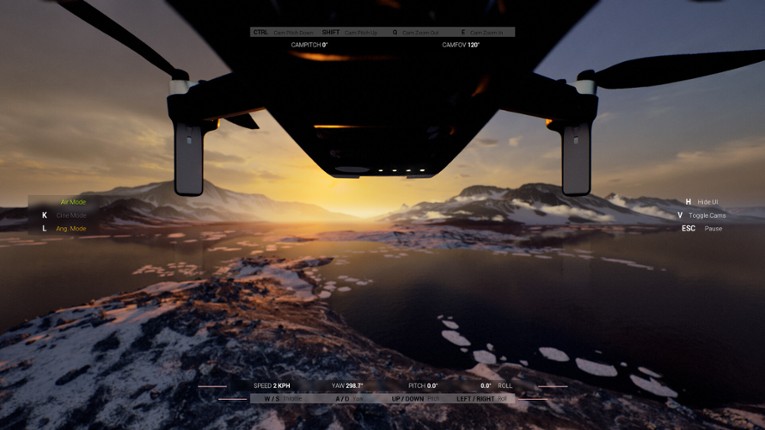 X Simulator Drone screenshot