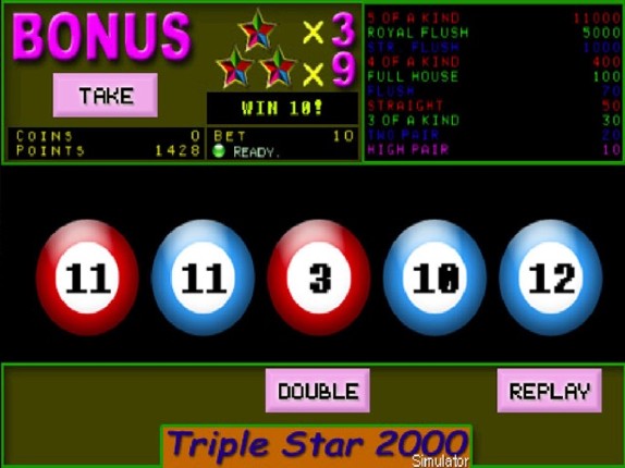90s Video Pokers screenshot