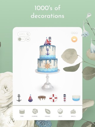 Bakely Wedding Cake Decorating screenshot