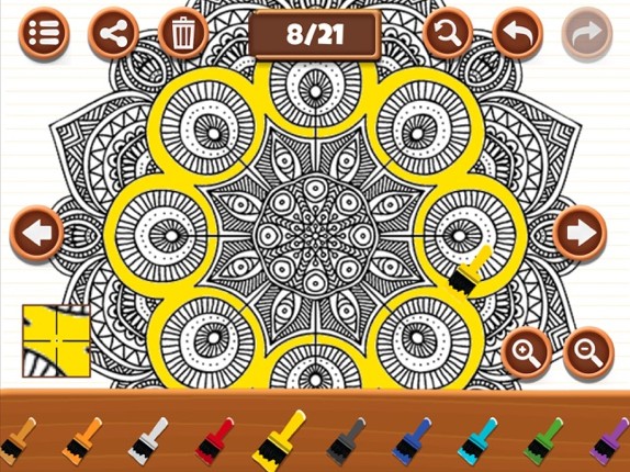 Coloring Book for Mandala screenshot