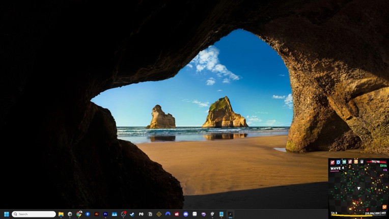 Desktop Defender screenshot