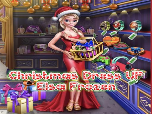 Games like Elsa Frozen Christmas Dress up
