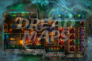 Everstone Manor TTRPG Battlemap Image