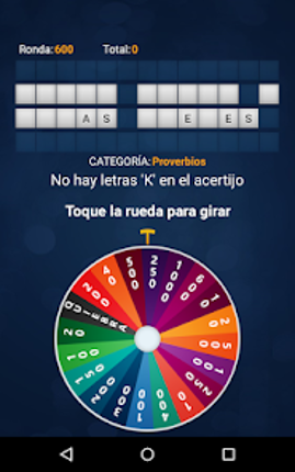 Suerte de Ruleta (español) screenshot
