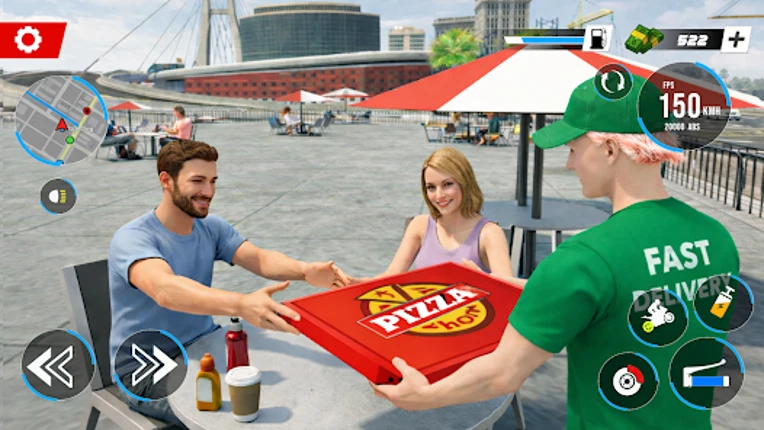 Pizza Delivery Rider Simulator screenshot