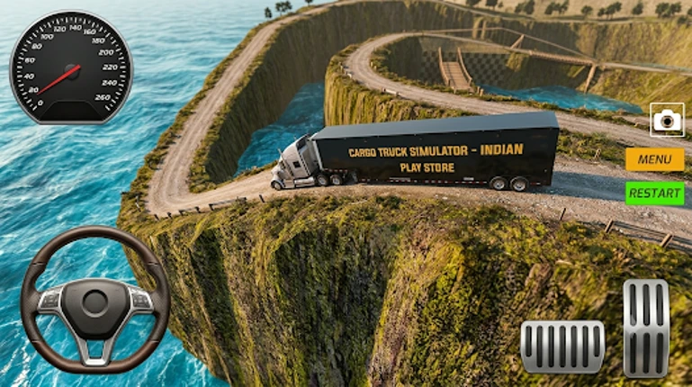 Mountain Climb Truck Driving 2 screenshot