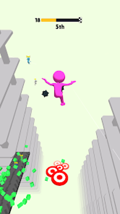 Fall Race 3D Image