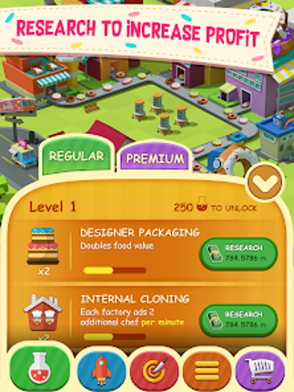 Donut Factory Tycoon Games screenshot
