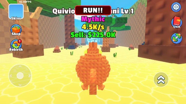 Obby World: Kick For Brainrot screenshot