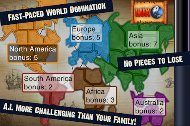 Lux DLX (world conquest ++) screenshot