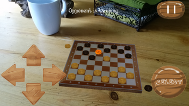 CheckARs - Checkers in Augmented Reality (AR) Image