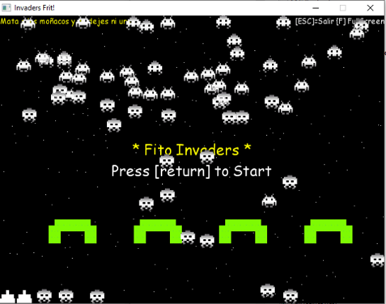 FitoInvaders (Windows) Game Cover