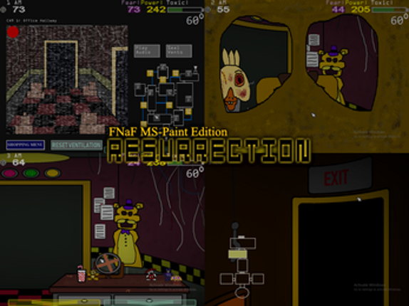 FNaF MS-Paint Edition Complete Tetralogy Image