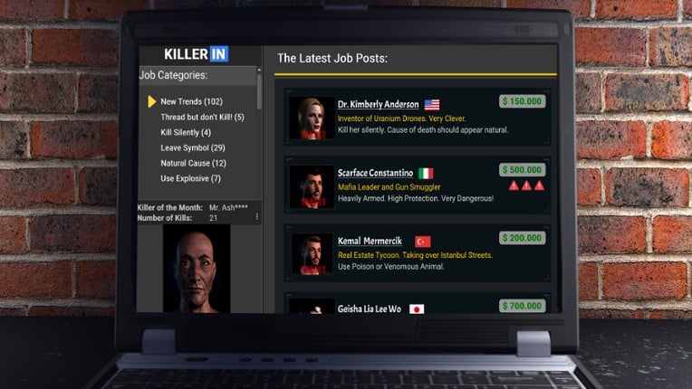 Hired - Assassin Simulator screenshot