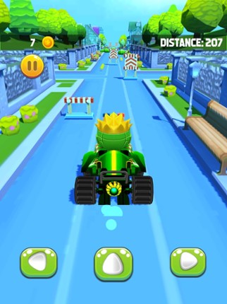 Masked Kart Racing Heroes Kids screenshot
