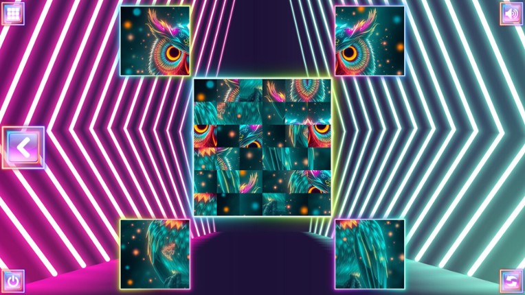 Neon Fantasy: Owls screenshot