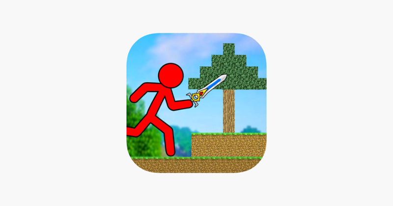 Red Stickman Fighter Adventure Game Cover