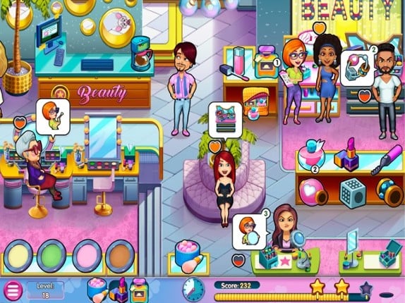 Sally's Salon: Kiss &amp; Make-Up screenshot