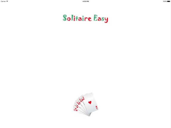 Solitaire Easy spider game screenshot