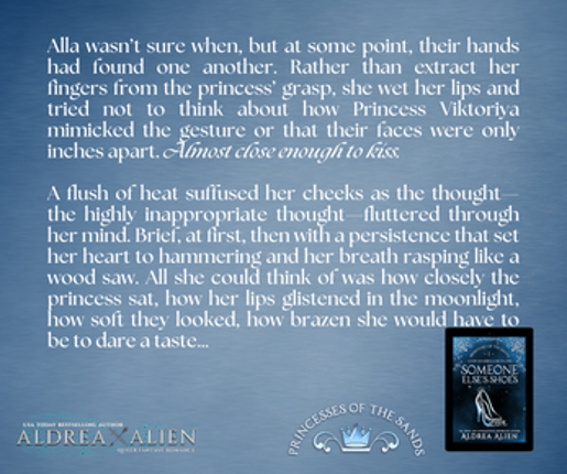 Someone Else's Shoes (Princesses of the Sands #1) screenshot