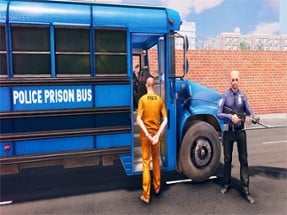 US - Police Bus Parking Image