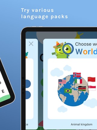 Wormie Word Search screenshot