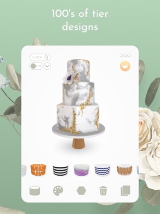 Bakely Wedding Cake Decorating screenshot